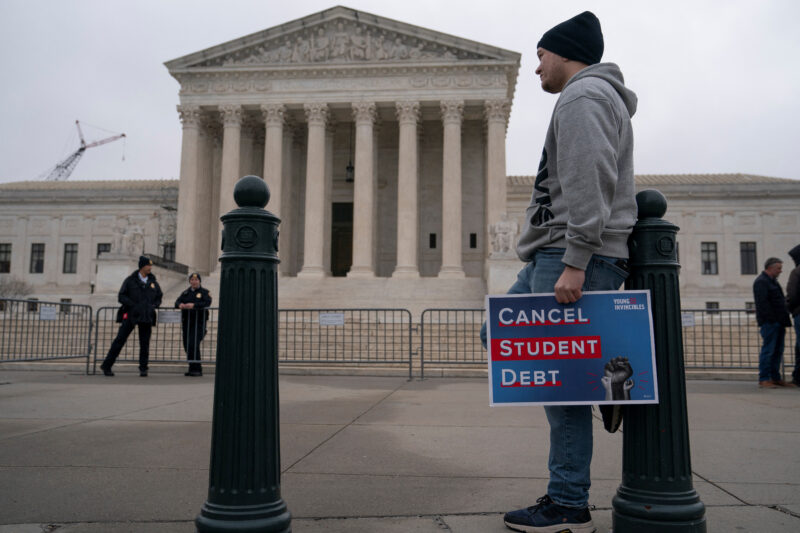 Supreme Court Weighs Biden’s Student Loan Forgiveness Plan